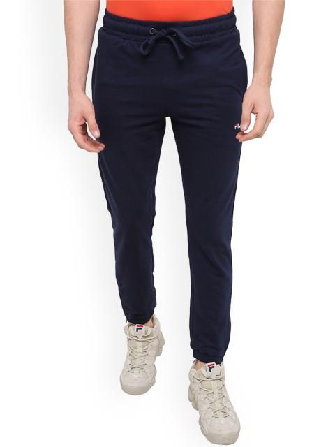 

FILA Men Navy Blue OZIL Solid Joggers