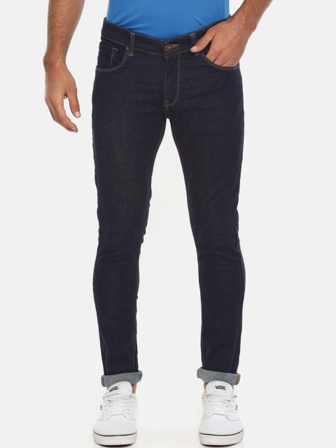 

SPYKAR Men Blue Super Skinny Fit Low-Rise Clean Look Stretchable Jeans