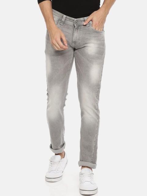 

SPYKAR Men Grey Skinny Fit Low-Rise Clean Look Stretchable Jeans