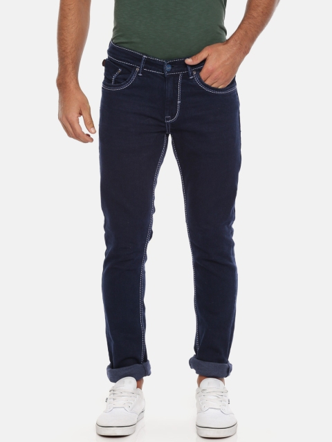

SPYKAR Men Blue Skinny Fit Low-Rise Clean Look Stretchable Jeans
