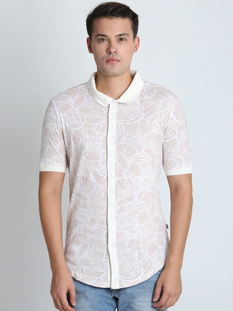 

LA LOFT Men Brown Regular Fit Printed Casual Shirt