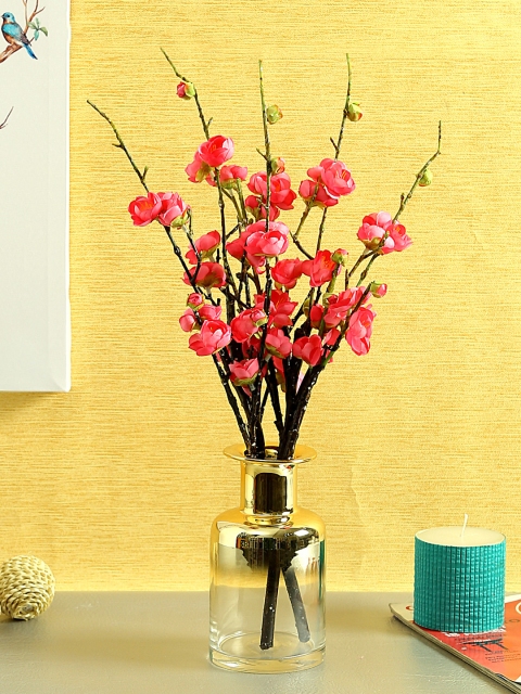 

Aapno Rajasthan Gold Glass Flower Vase