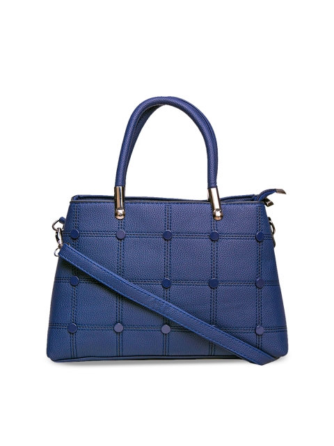 

LEGAL BRIBE Blue Solid Handheld Bag