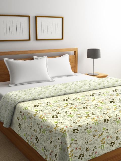 

Portico New York Multicoloured Floral AC Room 120 GSM Double Bed Comforter, Multi