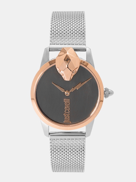 

Just Cavalli Women Mirrored Analogue Watch JC1L057M0105, Charcoal