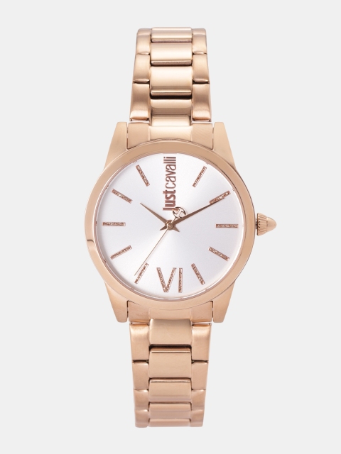 

Just Cavalli Women Silver-Toned Analogue Watch JC1L010M0125