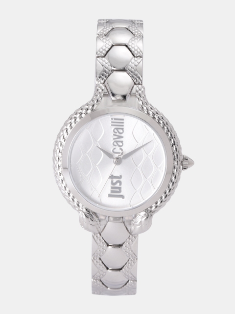 

Just Cavalli Women Silver-Toned Analogue Watch 1L046M0055