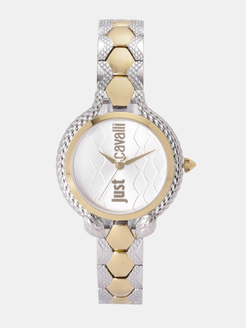 

Just Cavalli Women Silver-Toned Analogue Watch 1L046M0095