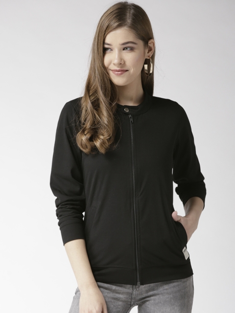 

Hubberholme Women Black Solid Tailored Jacket