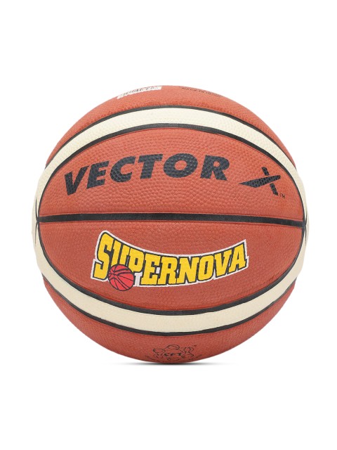 

VECTOR X Unisex Brown Printed Supernova Cellular 14P Basketball