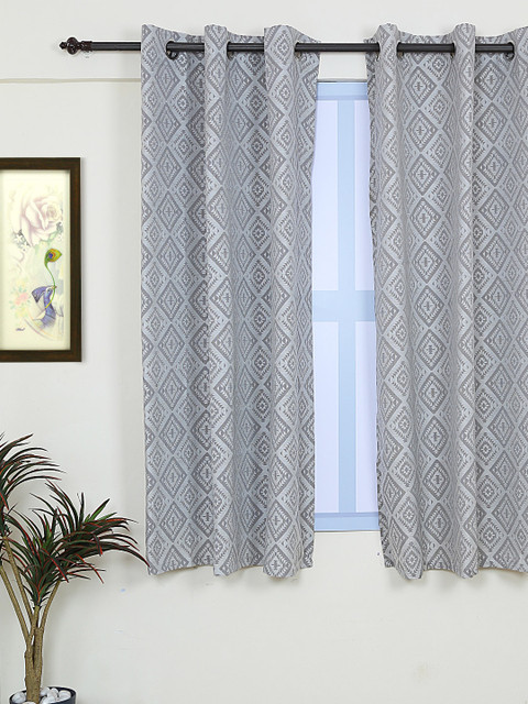 

RANGRAGE Grey Room Darkening Window Curtain