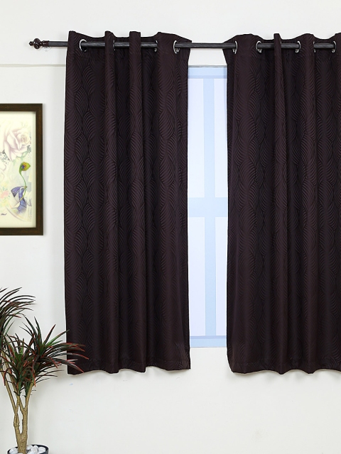 

RANGRAGE Brown Room Darkening Window Curtains