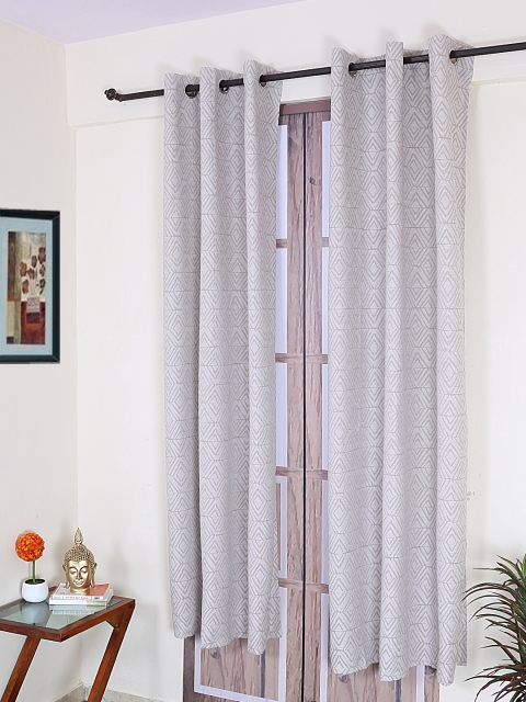 

RANGRAGE Grey Room Darkening Door Curtain