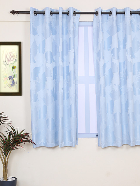 

RANGRAGE Blue Room Darkening Window Curtain
