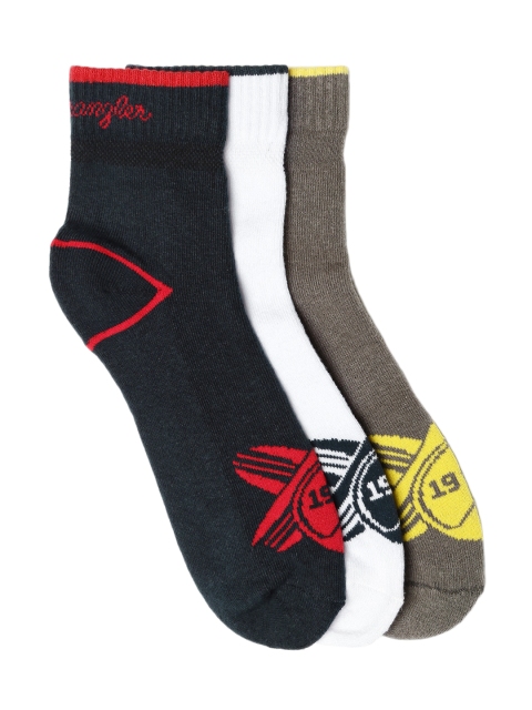 

Wrangler Men Assorted Pack of 6 Socks, Multi