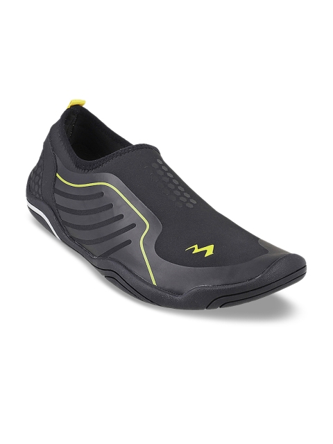 

Metro Men Black Slip-On Sneakers