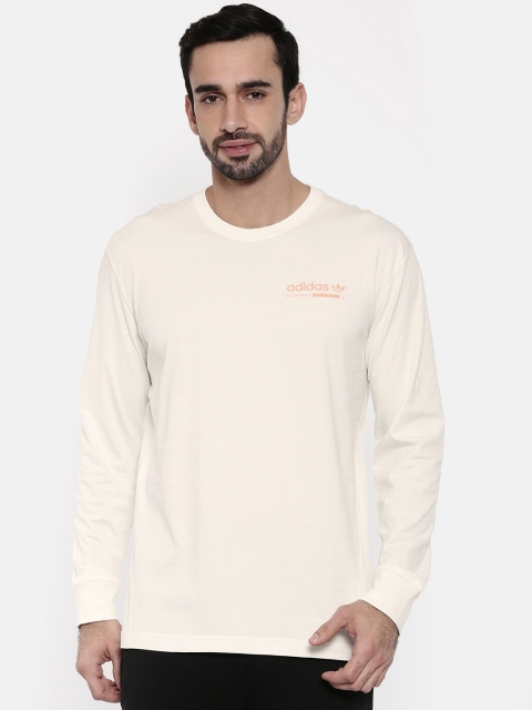 

ADIDAS Originals Men White KAVAL GRP Printed Round Neck T-shirt