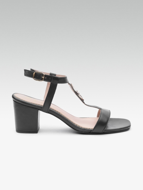 

Carlton London Women Black Solid Heels