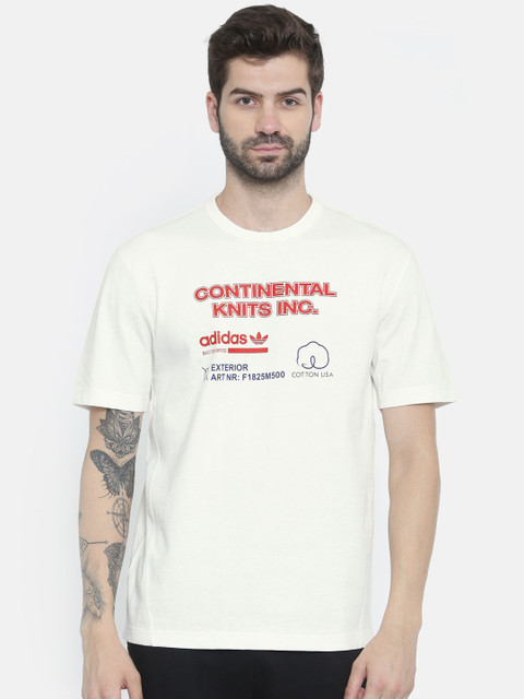 

White Printed Kaval Tee T-Shirt