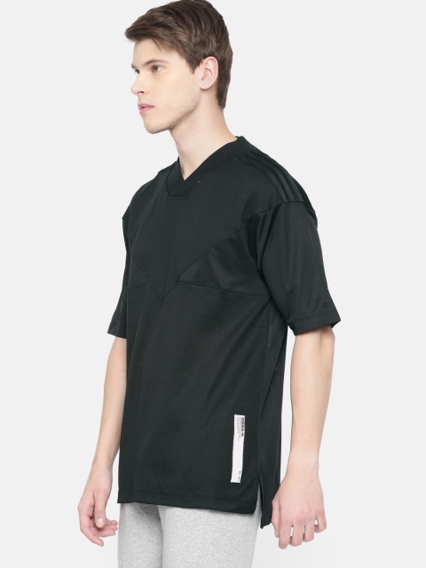 

ADIDAS Originals Men Black Solid NMD T-shirt