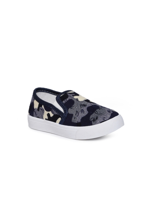 

Kittens Boys Navy Blue Slip-On Sneakers