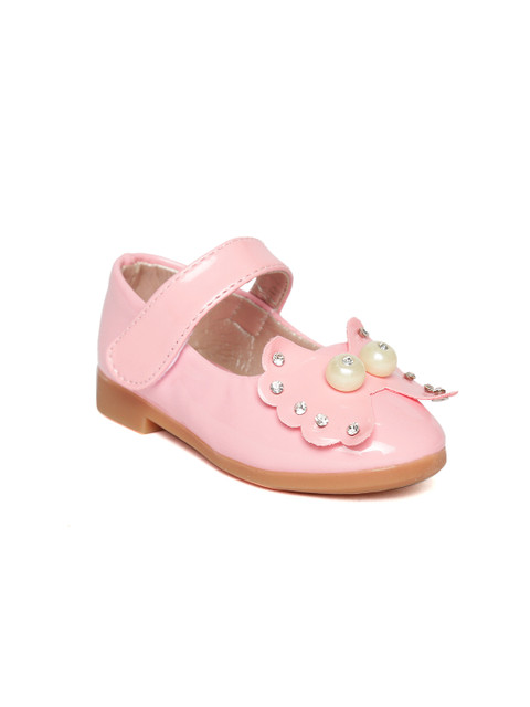 

Kittens Girls Pink Applique Ballerinas