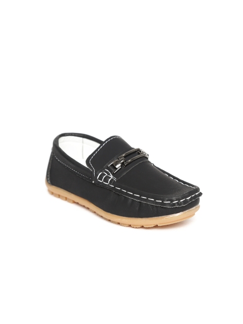 

Kittens Boys Black Horsebit Loafers