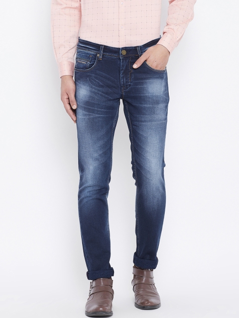 

Canary London Men Blue Skinny Fit Mid-Rise Clean Look Stretchable Jeans