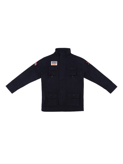

CHALK by Pantaloons Boys Blue Solid Parka