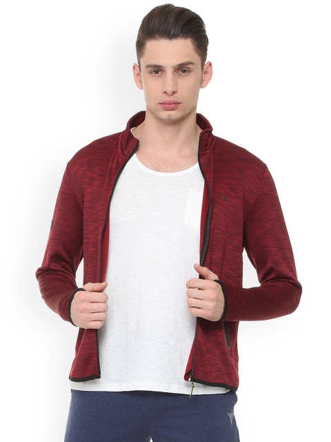 

Solly Sport Men Maroon Solid Sweatshirt