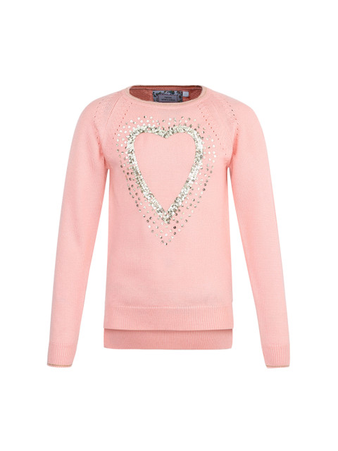 

Monte Carlo Girls Pink Embellished Top