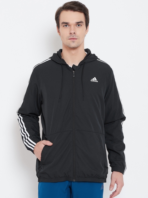 

ADIDAS Men Black Solid Essential Wind Jacket
