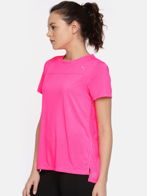 

Puma Women Pink KNOCKOUT dryCELL Running T-shirt