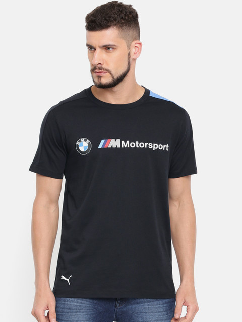 

PUMA Motorsport Men Black Printed BMW MMS T7 Tee Anthracite T-Shirt
