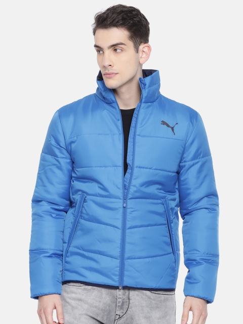 

Puma Men Blue Solid ESS Puffer Jacket