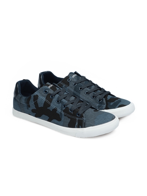 

Aeropostale Men Navy Blue Printed Sneakers