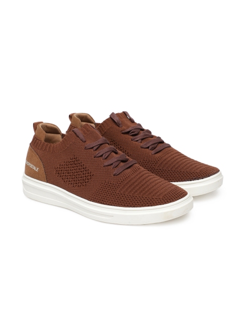 

Aeropostale Men Brown Sneakers