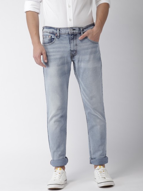 

Levis Men Blue Skinny Fit Low-Rise Clean Look Jeans