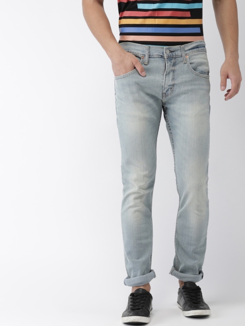 

Levis Men Blue Skinny Fit Mid-Rise Clean Look Stretchable Jeans 65504