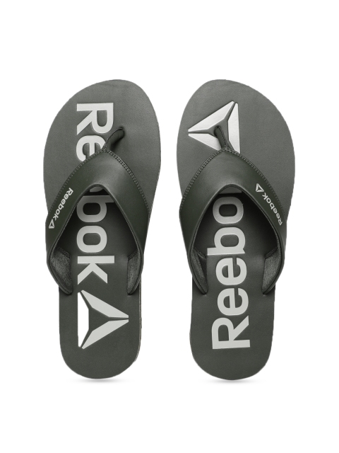 

Reebok Men Green Solid Thong Flip-Flops