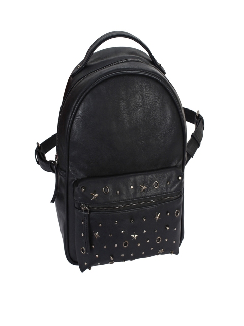 

Lychee bags Women Black Solid Backpack