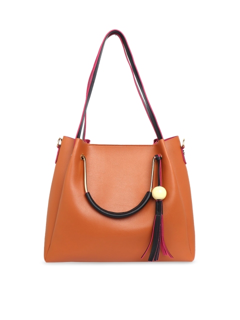 

Lychee bags Tan Solid Shoulder Bag