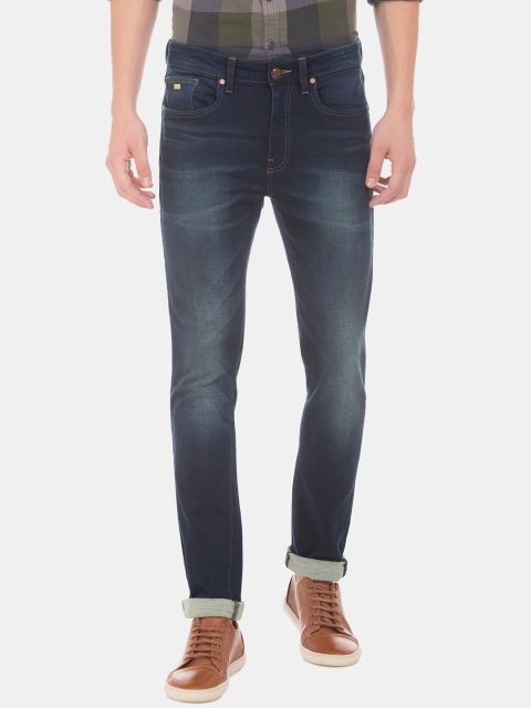 

Ed Hardy Men Blue Slim Fit Mid-Rise Clean Look Stretchable Jeans