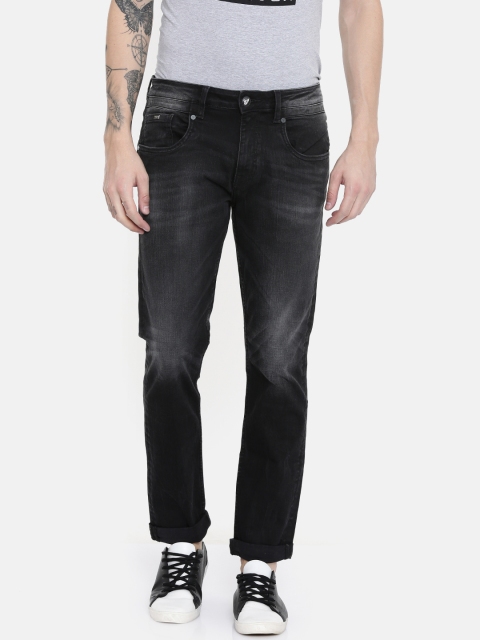 

Ed Hardy Men Black Dagger Slim Fit Mid-Rise Clean Look Stretchable Jeans