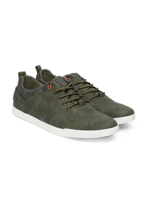 

Aeropostale Men Olive Green Sneakers