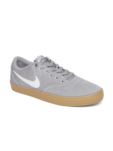 

Nike Unisex Grey Check Solarsoft Premium Skateboarding Shoes