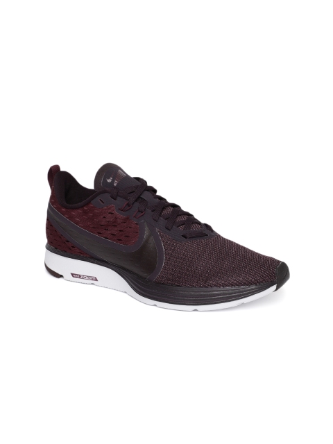 

Nike Women Burgundy Zoom Strike 2 Running Shoes