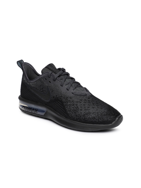 

Nike Women Black AIR MAX SEQUENT 4 Sneakers