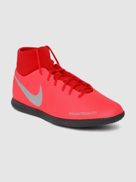 

Nike Unisex Red Phantom Vision Club Dynamic Fit TF Football Shoes