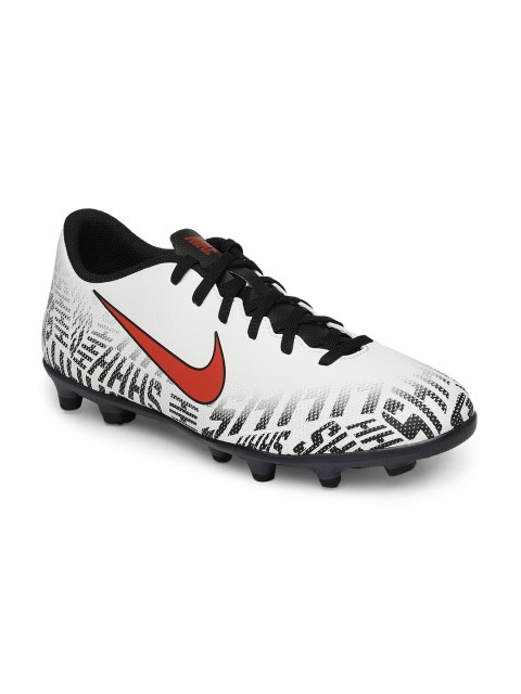 

Nike Unisex White Neymar Vapor 12 Club MG Football Shoes